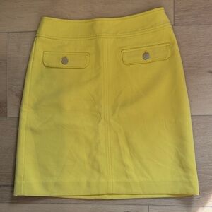 LOFT Yellow Women's Skirt
